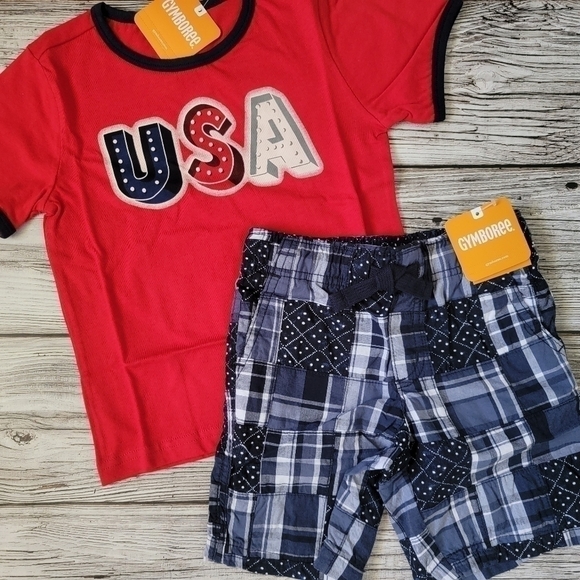 4th of July Outfit Independence Day Patriotic Outfit Gymboree - Picture 8 of 15